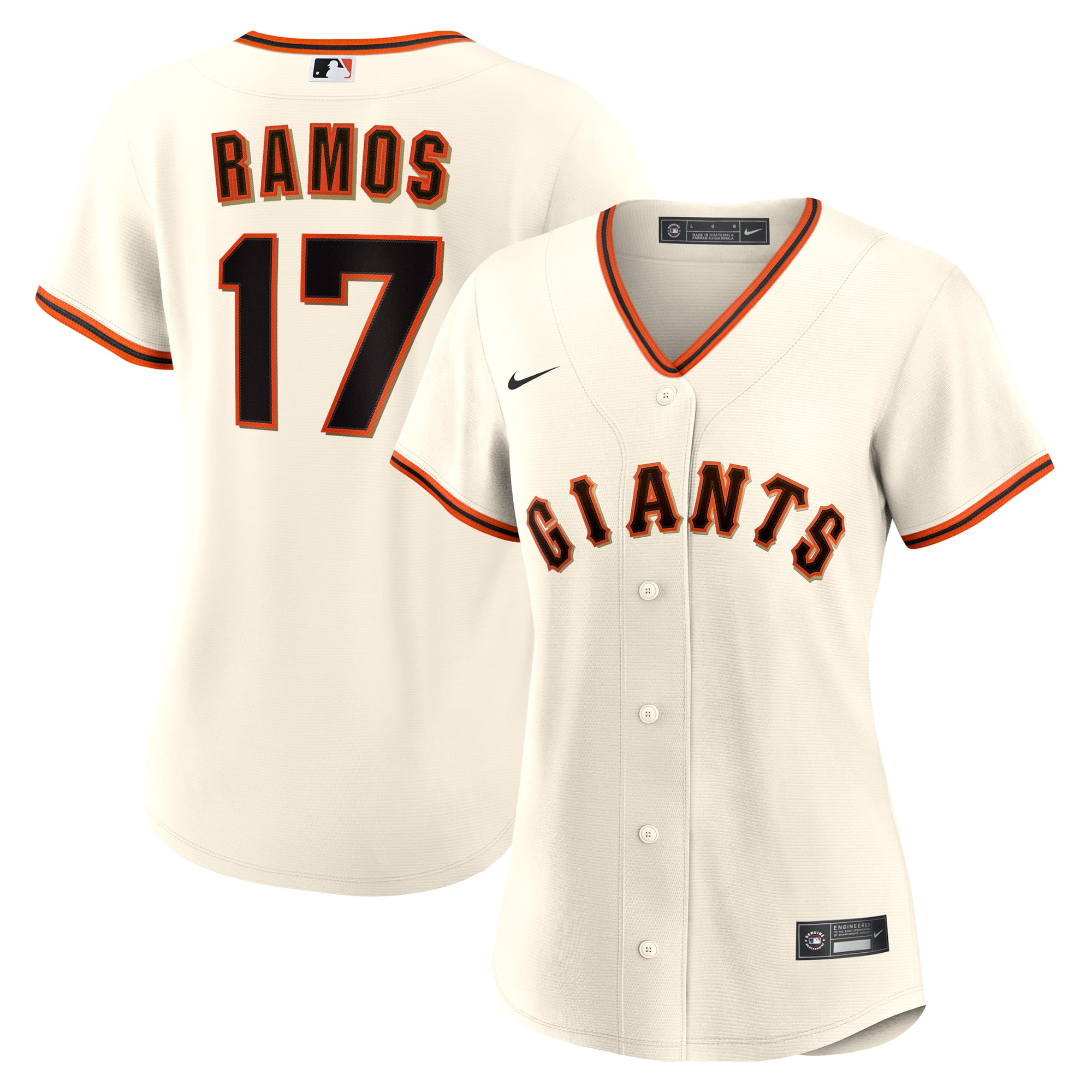 Women's Nike Heliot Ramos White San Francisco Giants Home Replica Jersey