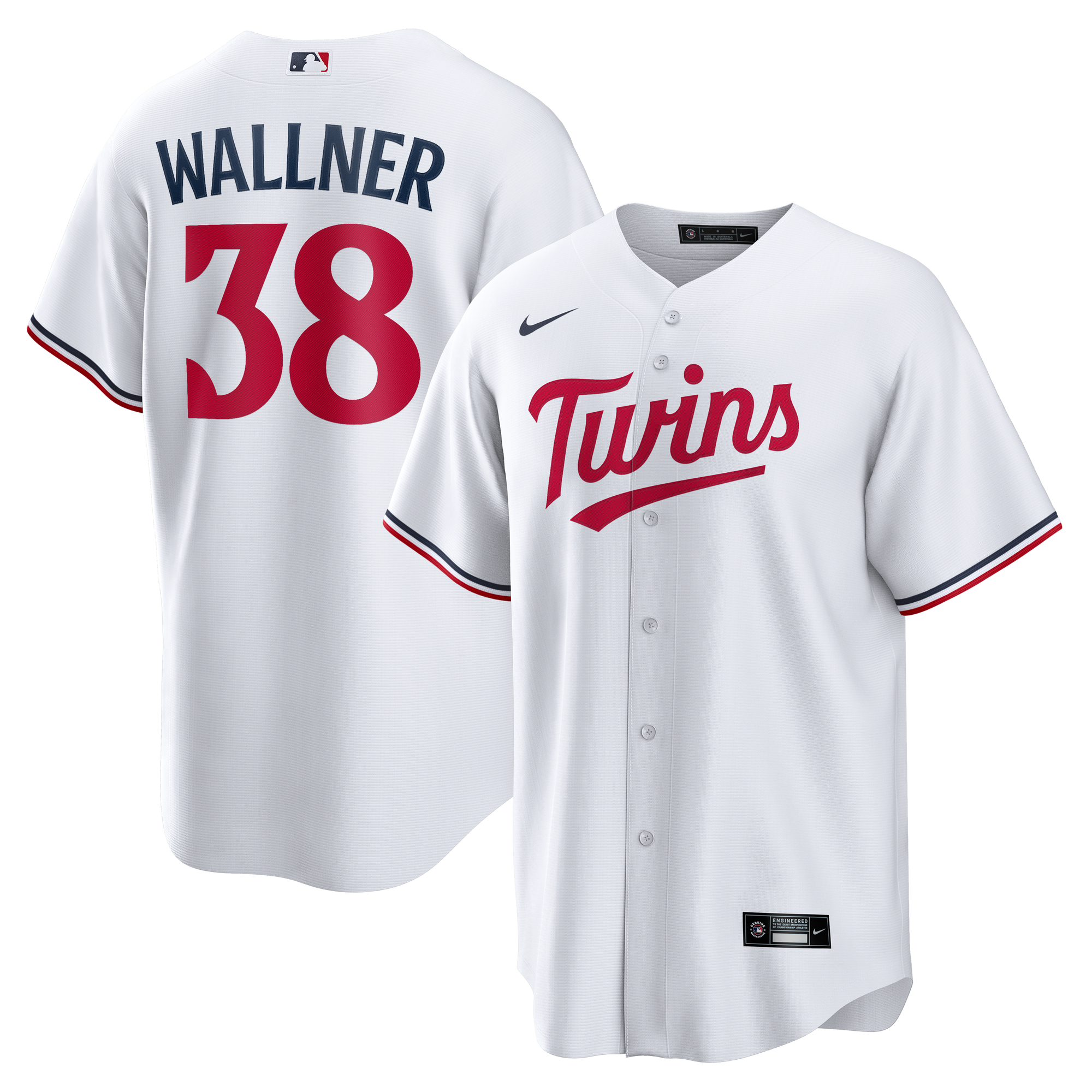 Men's Nike Matt Wallner White Minnesota Twins Home Replica Jersey