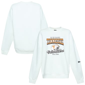 Women's Hype and Vice  White Tennessee Volunteers Classic Era Sweatshirt