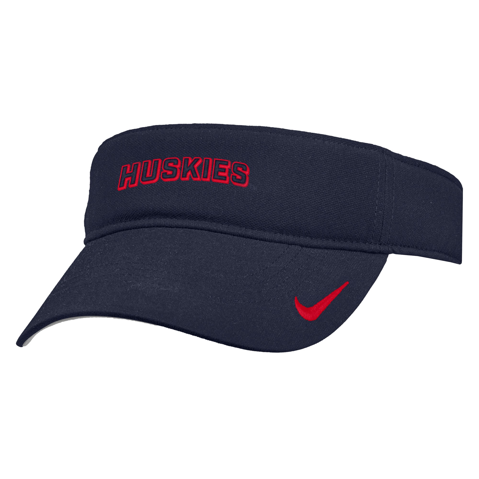 Men's Nike Navy UConn Huskies 2025 On-Field Ace Performance Adjustable Visor