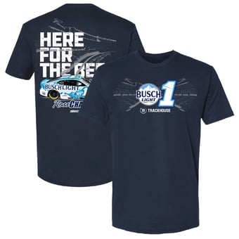 Men's Trackhouse Racing Team Collection  Navy Ross Chastain Car T-Shirt