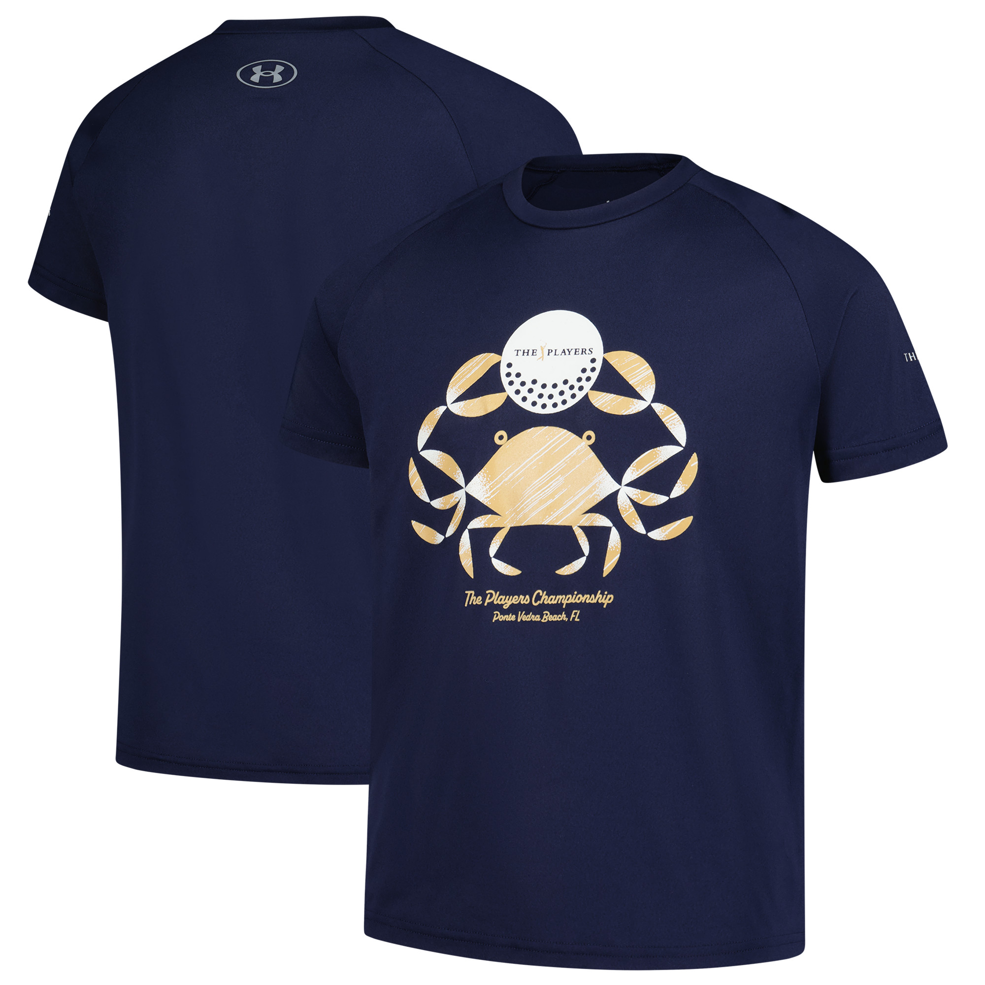 Boy’s Youth Under Armour Navy THE PLAYERS Raglan Tech T-Shirt Boy’s Youth Under Armour Navy THE PLAYERS Raglan Tech T-Shirt