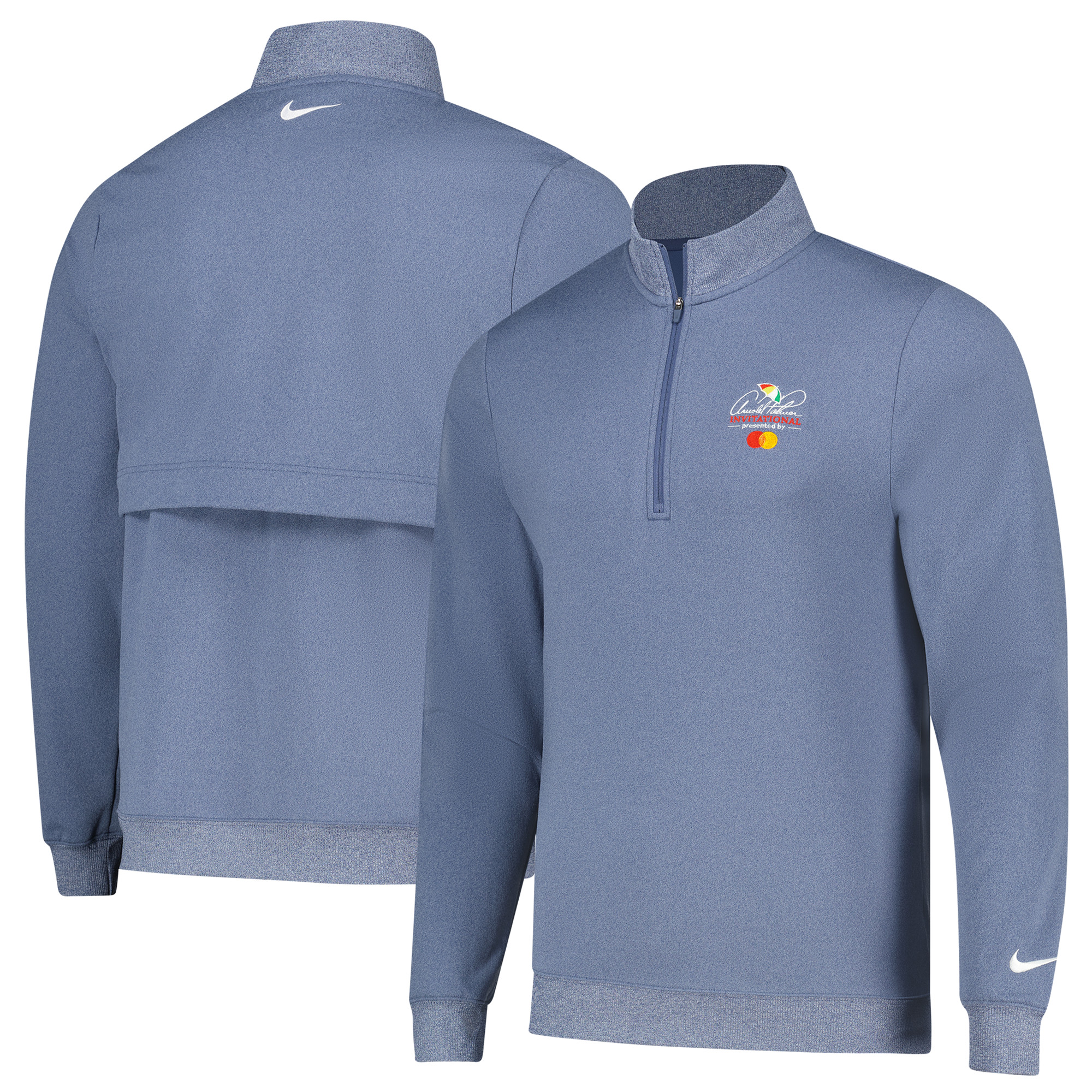Men's Nike  Light Blue Arnold Palmer Invitational Tour Half-Zip Pullover