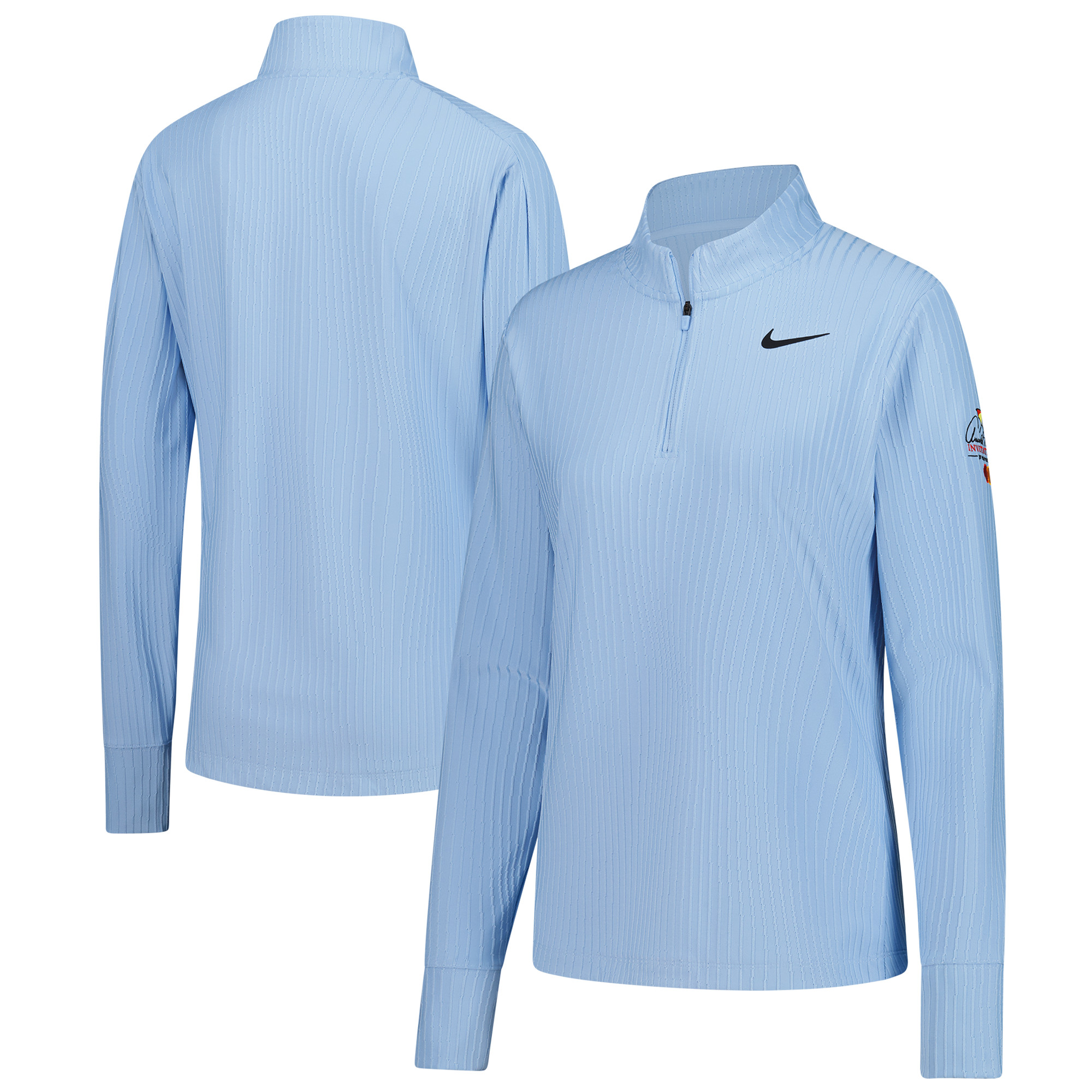 Women’s Nike Light Blue Arnold Palmer Invitational Tour Performance Quarter-Zip Pullover