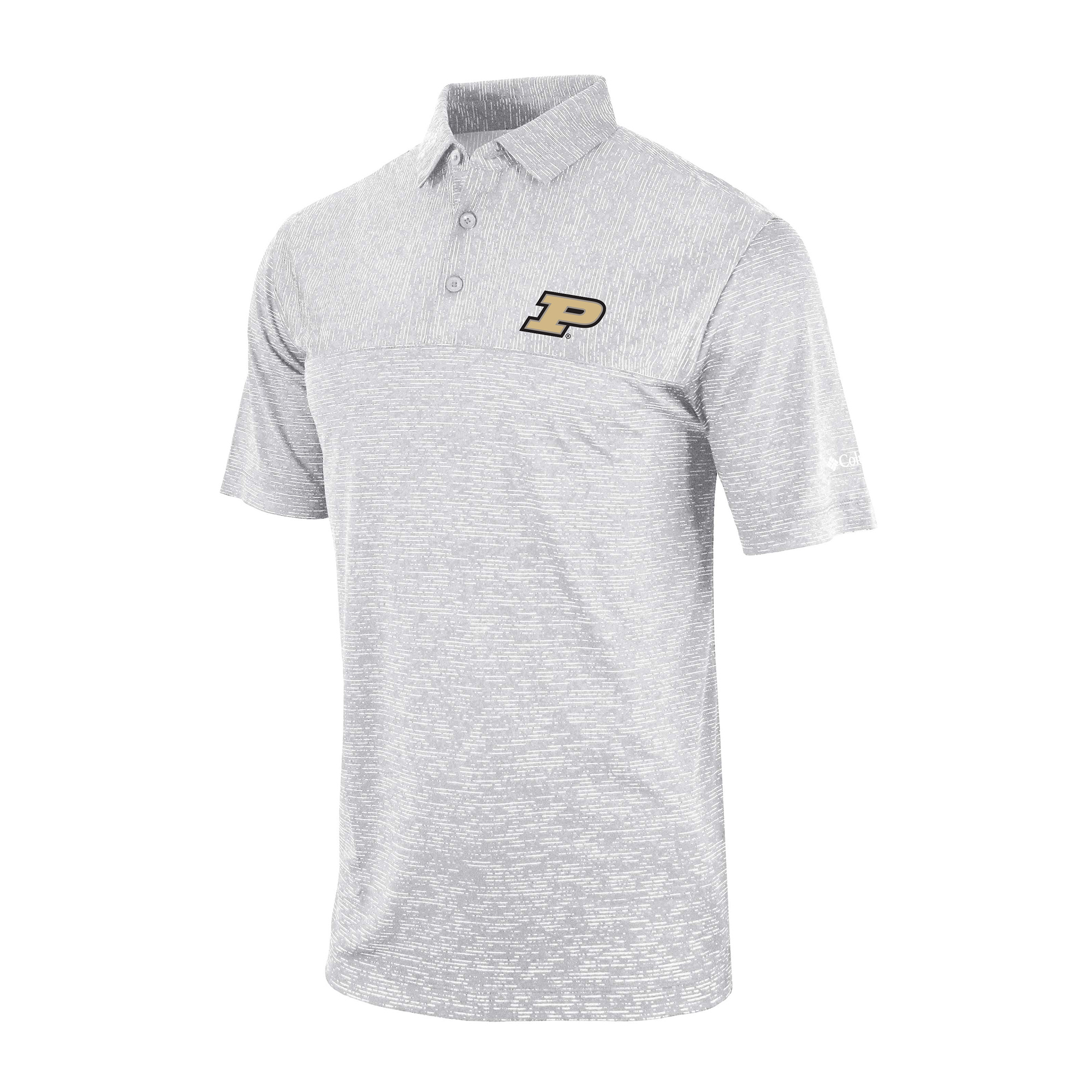 Men’s Columbia Gray Purdue Boilermakers Omni-Wick Heading Out Polo Men’s Columbia Gray Purdue Boilermakers Omni-Wick Heading Out Polo