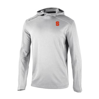 Men's Columbia Gray Syracuse Orange Shotgun Pullover Hoodie