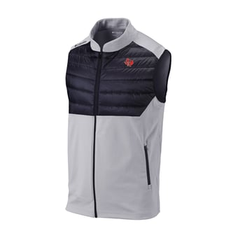 Men's Columbia Gray Texas Tech Red Raiders Omni-Wick In The Element Full-Zip Vest