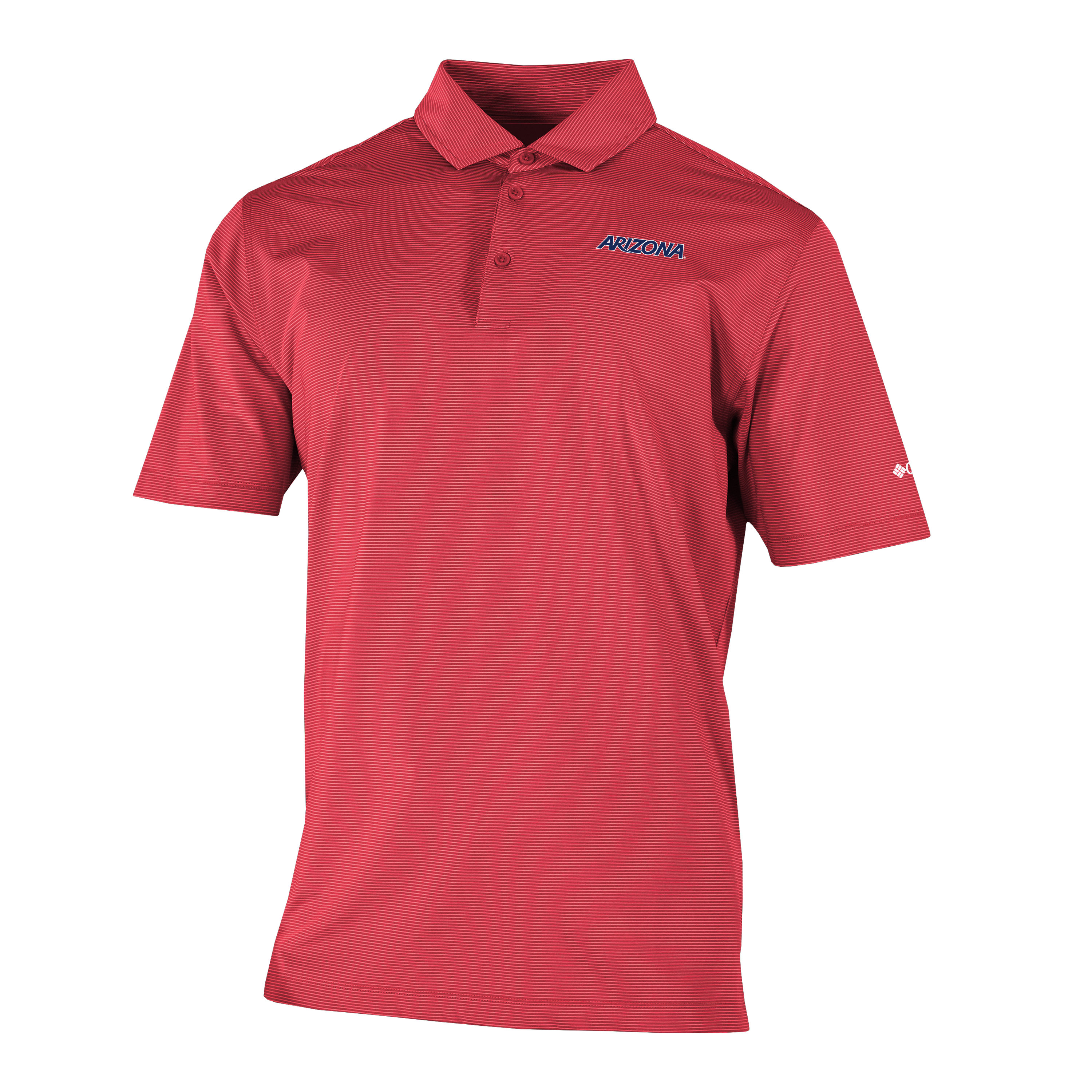 Men's Columbia Red Arizona Wildcats Double Hit Polo