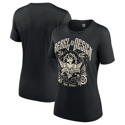 Women's Black Lita 25 Years Logo T-Shirt