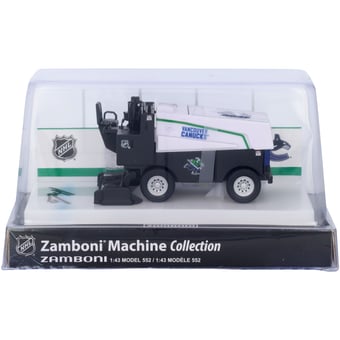 Filip Hronek Vancouver Canucks Autographed 1:43 Scale Die-Cast Zamboni