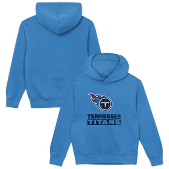 Toddler Outerstuff  Light Blue Tennessee Titans Back to Basics Hoodie