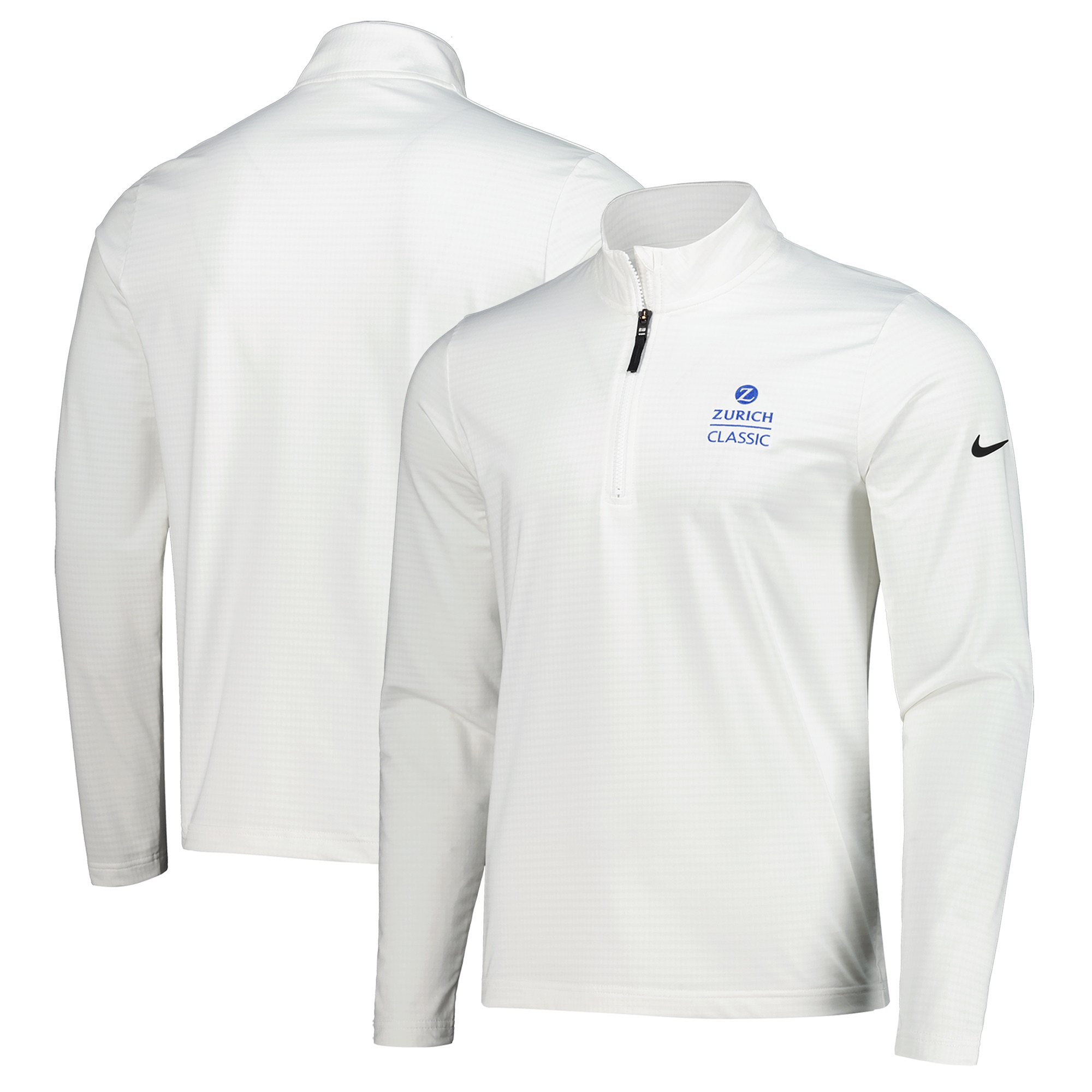 Men's Nike  White The Zurich Classic Victory Performance Quarter-Zip Pullover