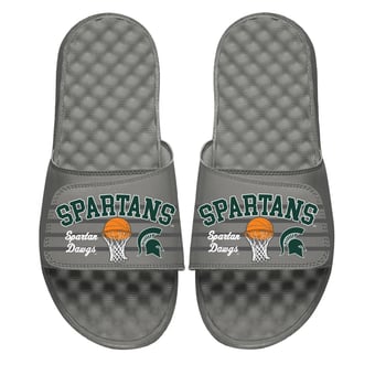 Unisex ISlide  Michigan State Spartans Collage Basketball Slide Sandals