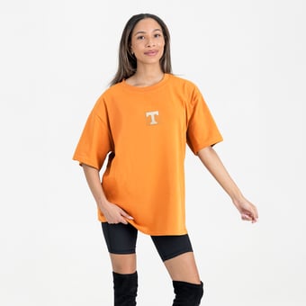 Women's Gameday Couture Tennessee Orange Tennessee Volunteers Oversized Back at Ya T-Shirt