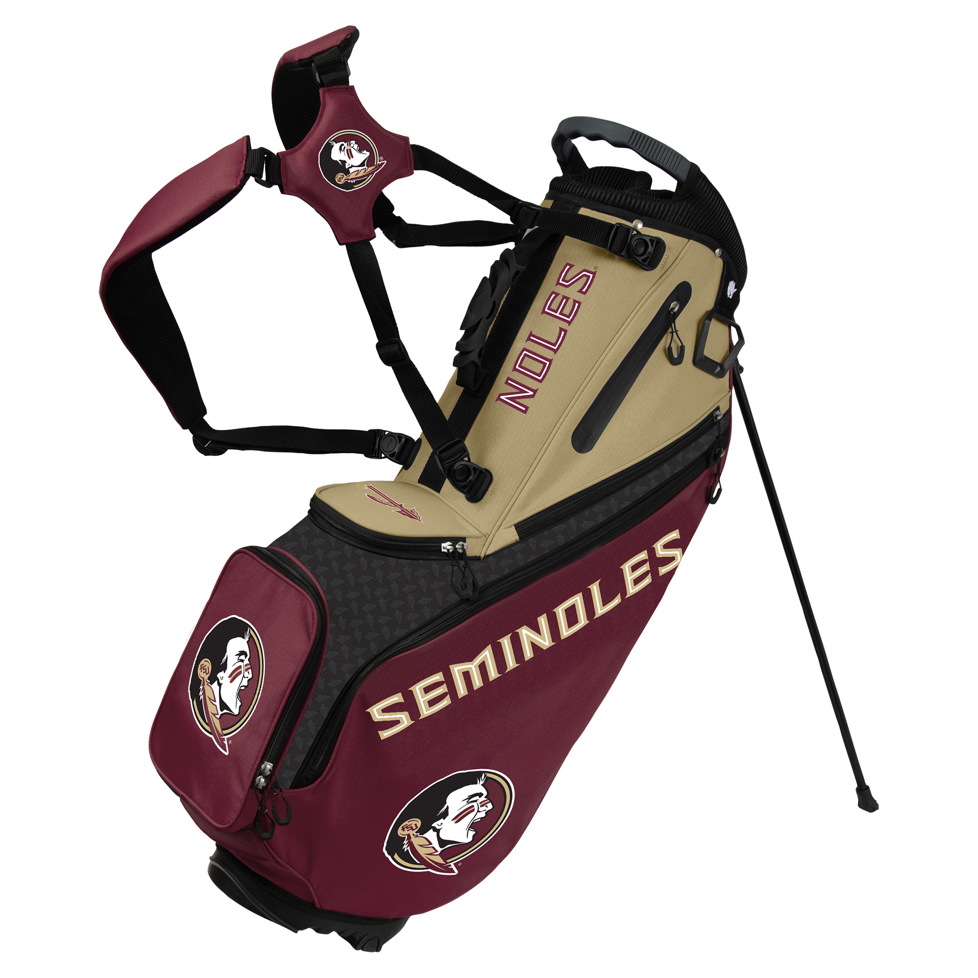 WinCraft Florida State Seminoles Back Nine Stand Golf Bag