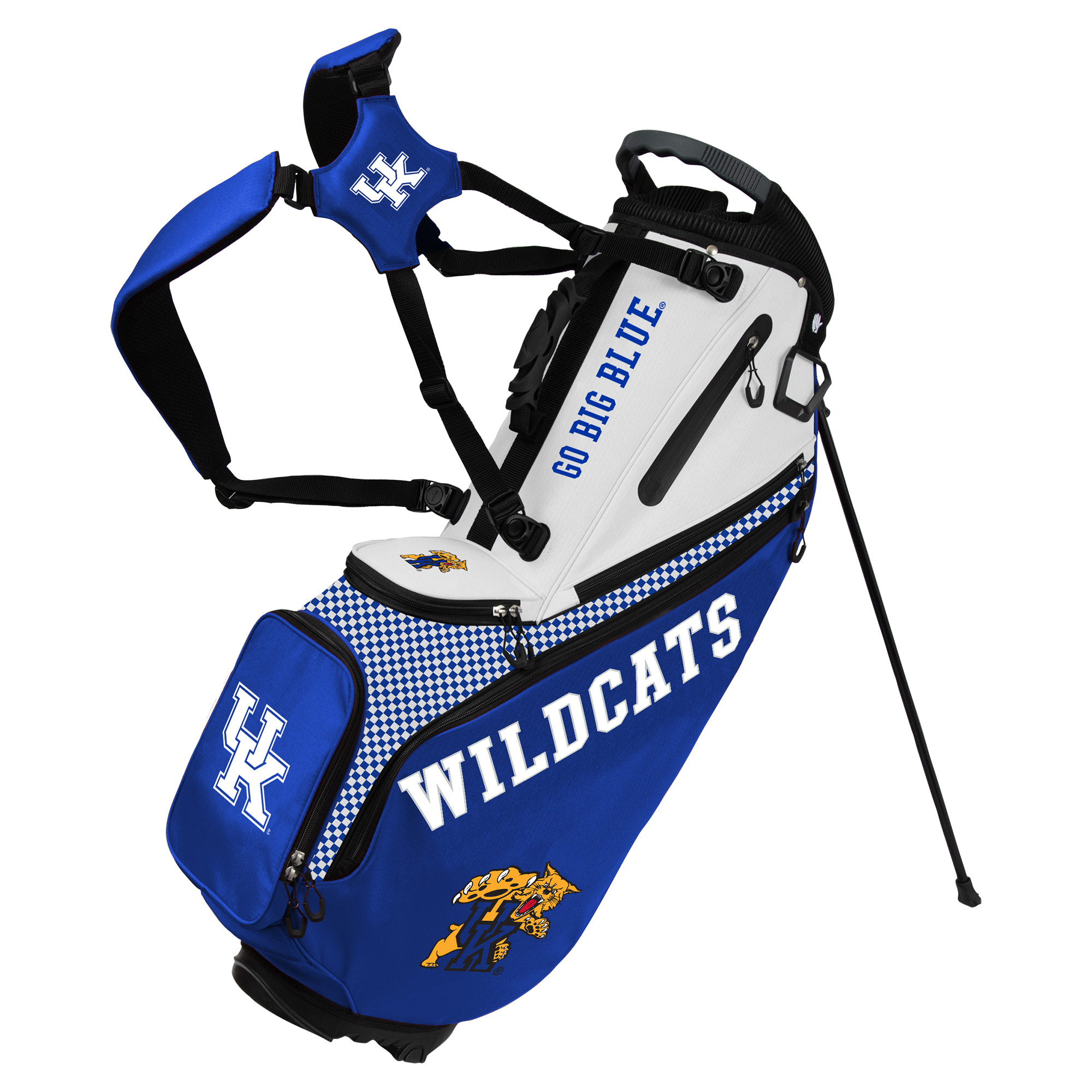 WinCraft Kentucky Wildcats Back Nine Stand Golf Bag WinCraft Kentucky Wildcats Back Nine Stand Golf Bag