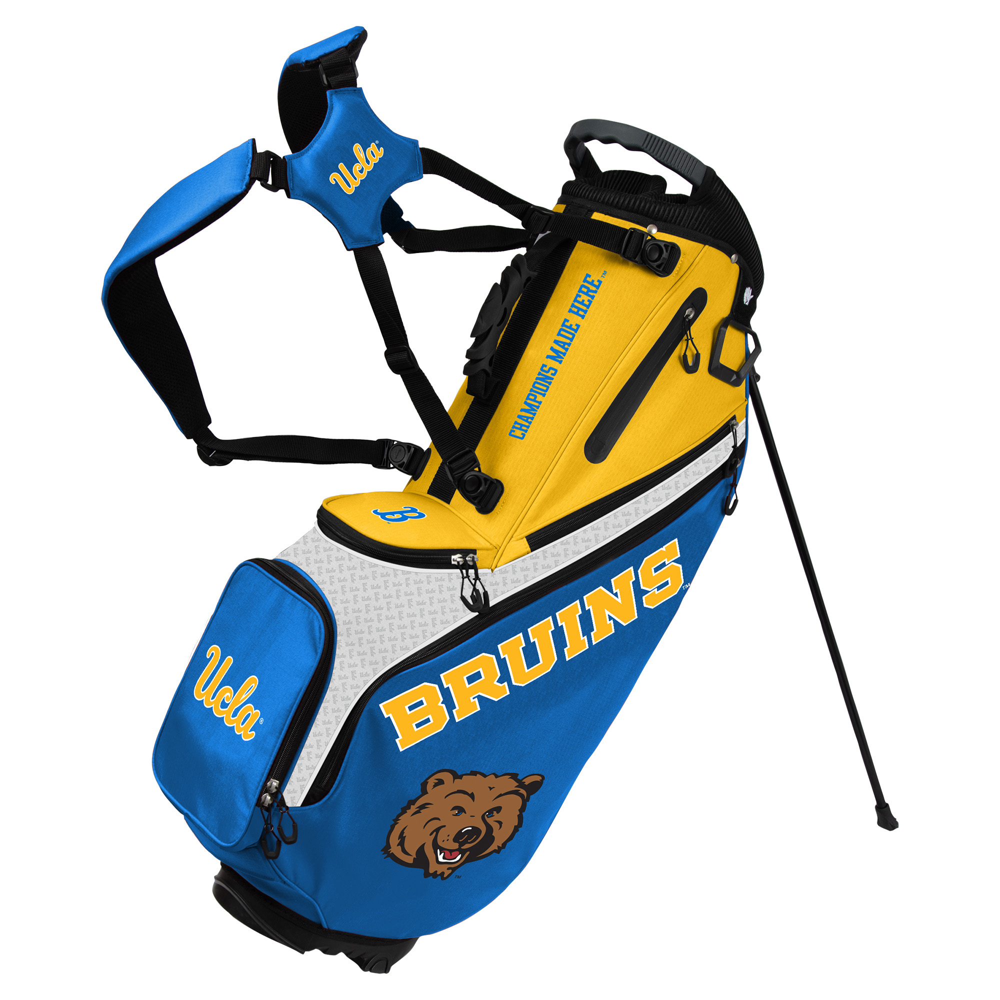 WinCraft UCLA Bruins Back Nine Stand Golf Bag WinCraft UCLA Bruins Back Nine Stand Golf Bag
