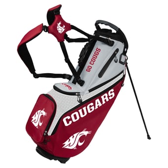 WinCraft Washington State Cougars Back Nine Stand Golf Bag