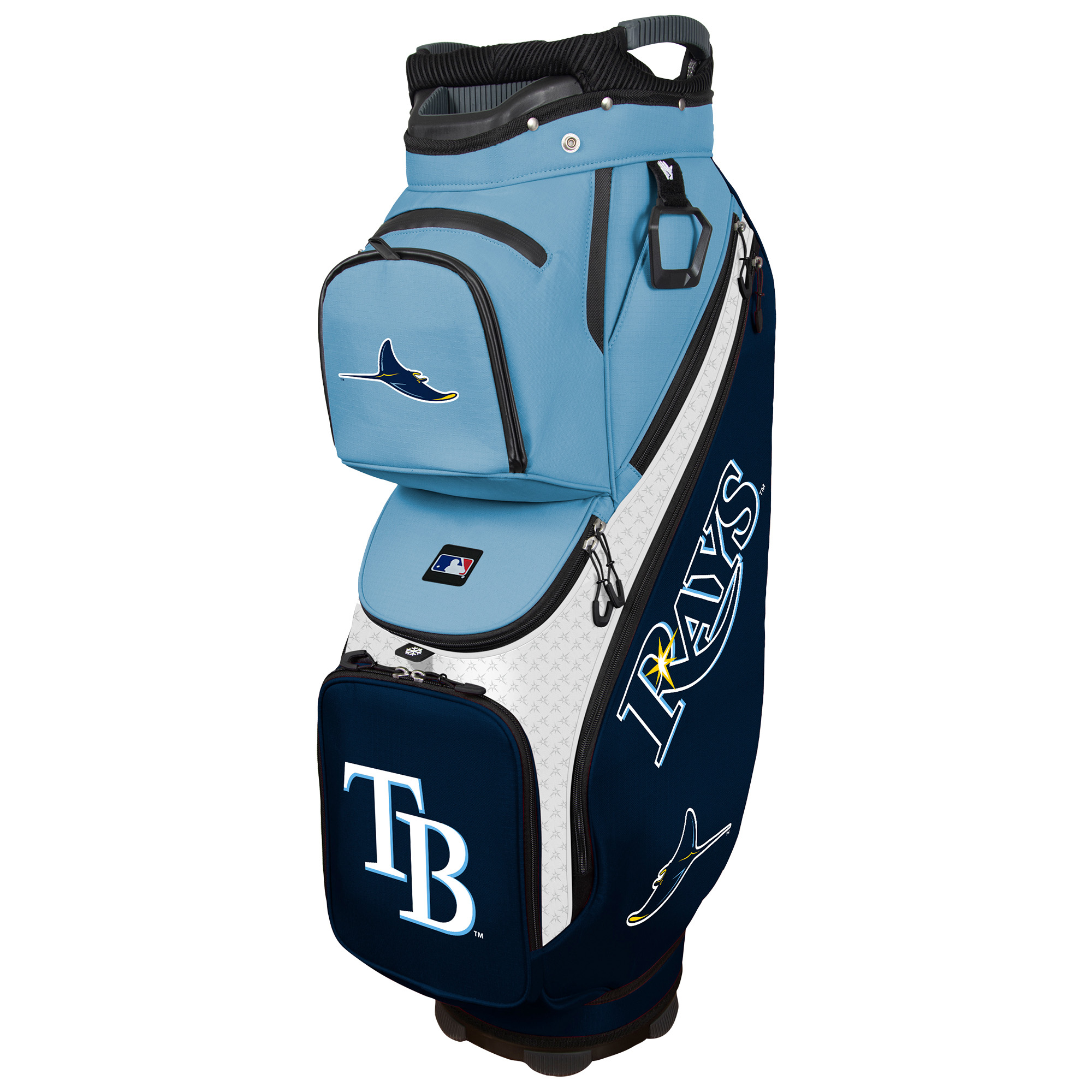 WinCraft Tampa Bay Rays Clubhouse Cooler Cart Golf Bag
