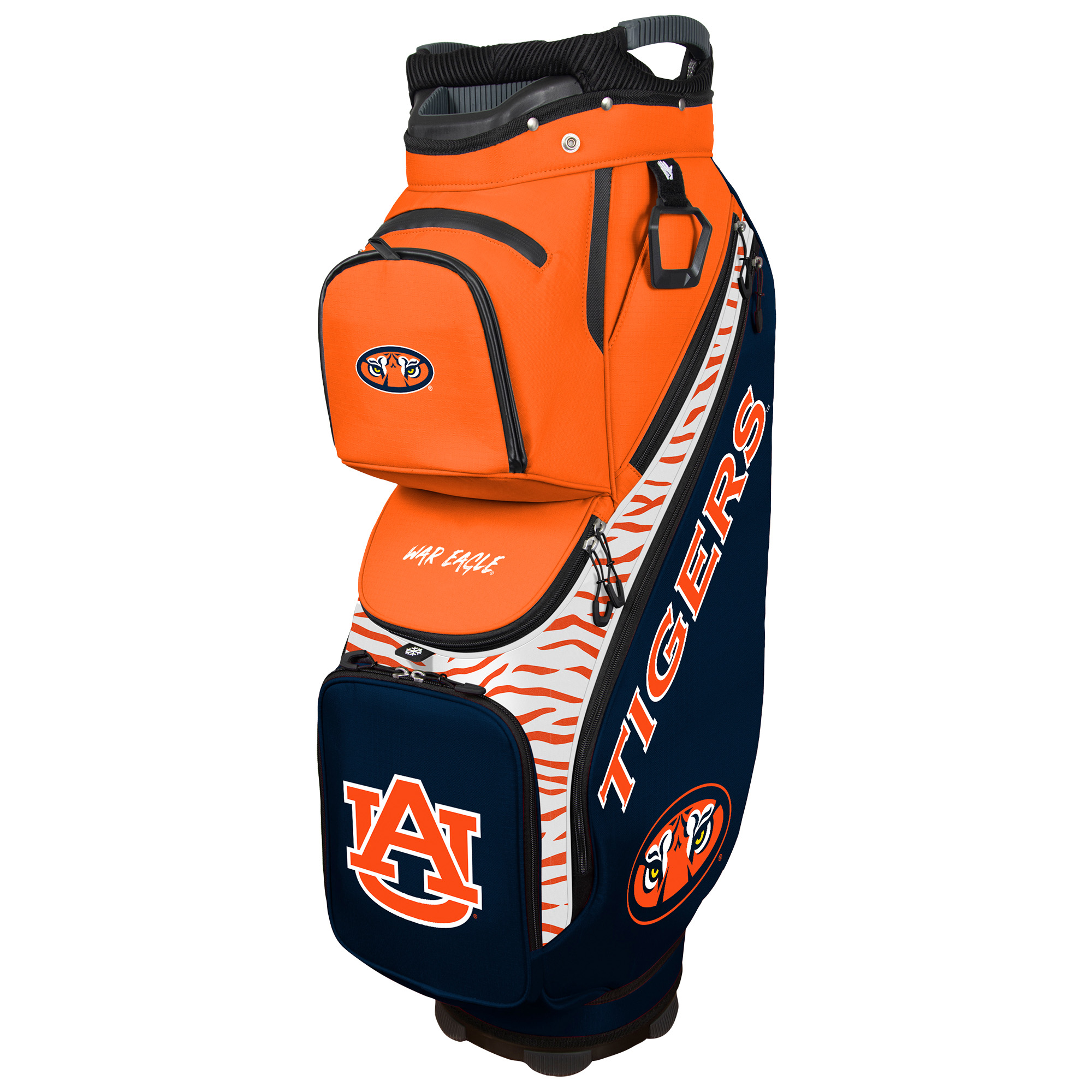 WinCraft Auburn Tigers Clubhouse Cooler Cart Golf Bag