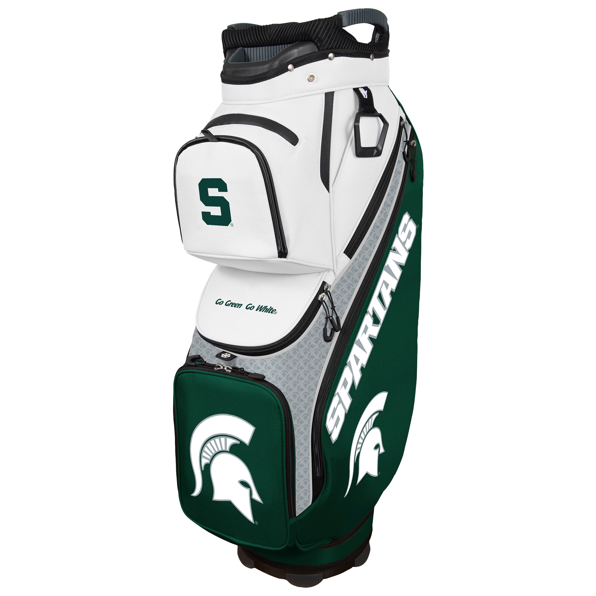 WinCraft Michigan State Spartans Clubhouse Cooler Cart Golf Bag
