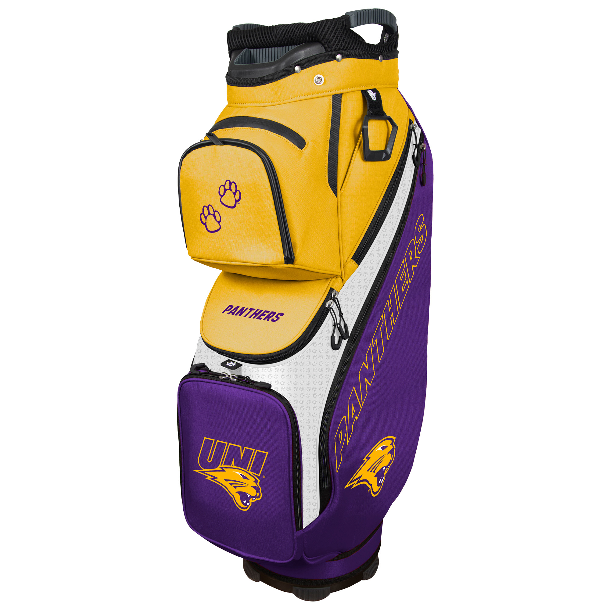 WinCraft Northern Iowa Panthers Clubhouse Cooler Cart Golf Bag