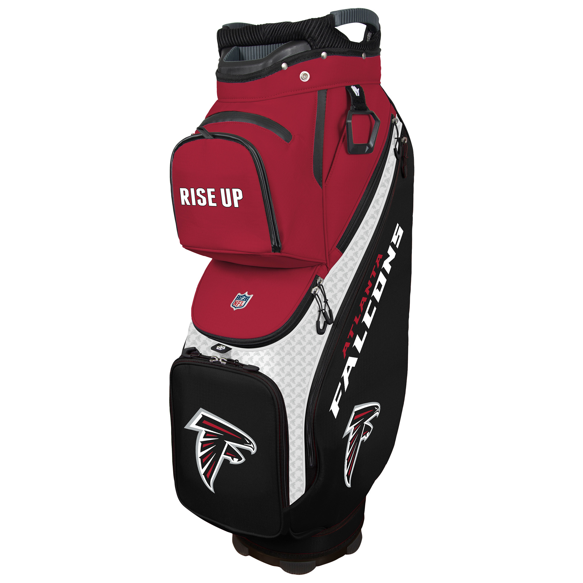 WinCraft Atlanta Falcons Clubhouse Cooler Cart Golf Bag