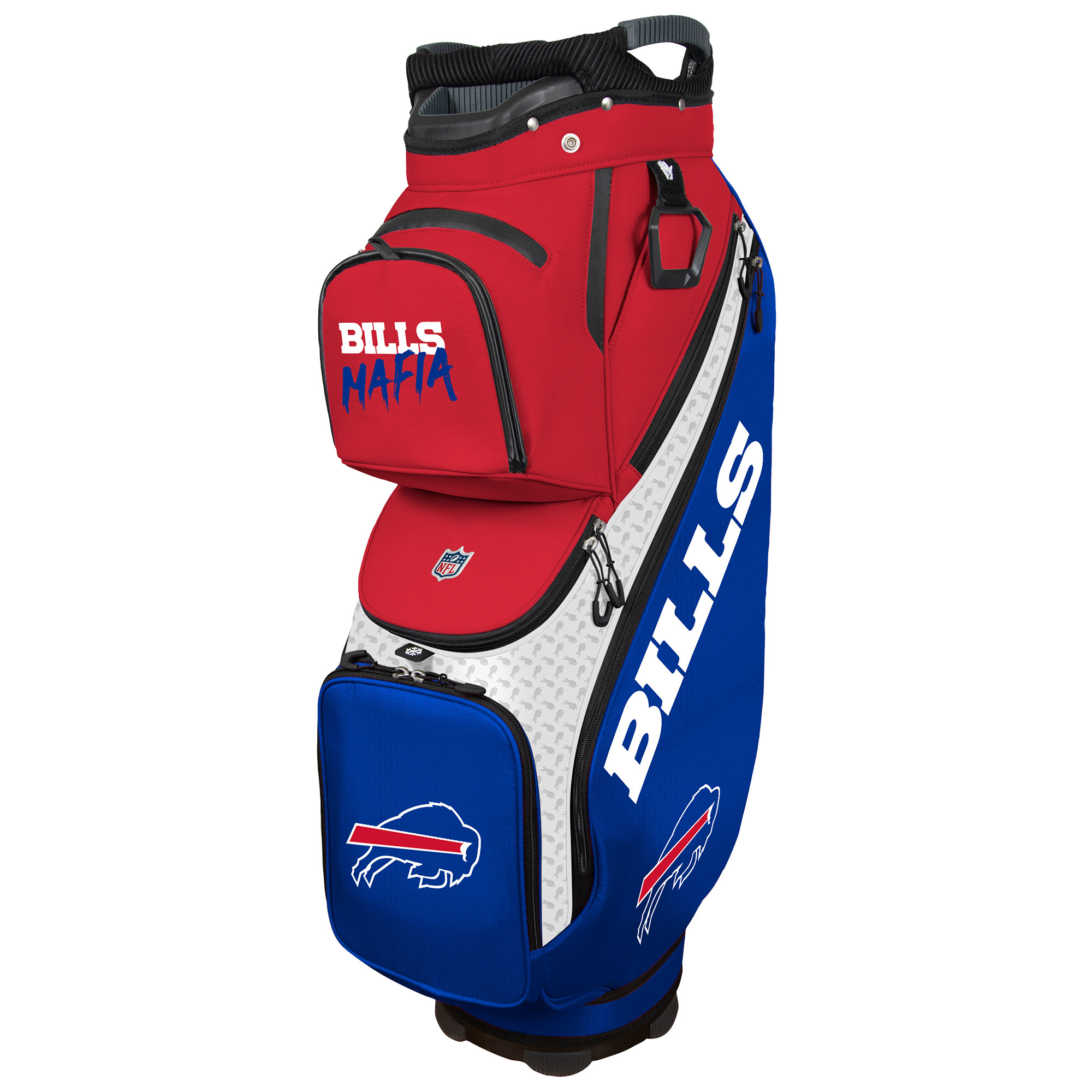 WinCraft Buffalo Bills Clubhouse Cooler Cart Golf Bag