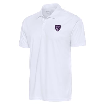 Men's Antigua White Louisville City FC Tribute Polo