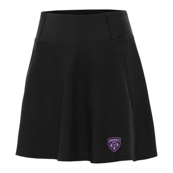 Women's Antigua Black Louisville City FC Chip Skort