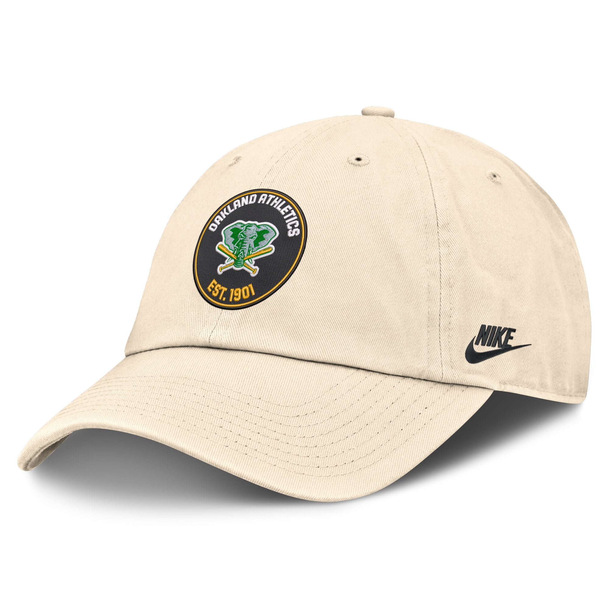 Oakland Athletics Nike Club Unstructured Organic Cotton Cap Oakland Athletics Nike Club Unstructured Organic Cotton Cap