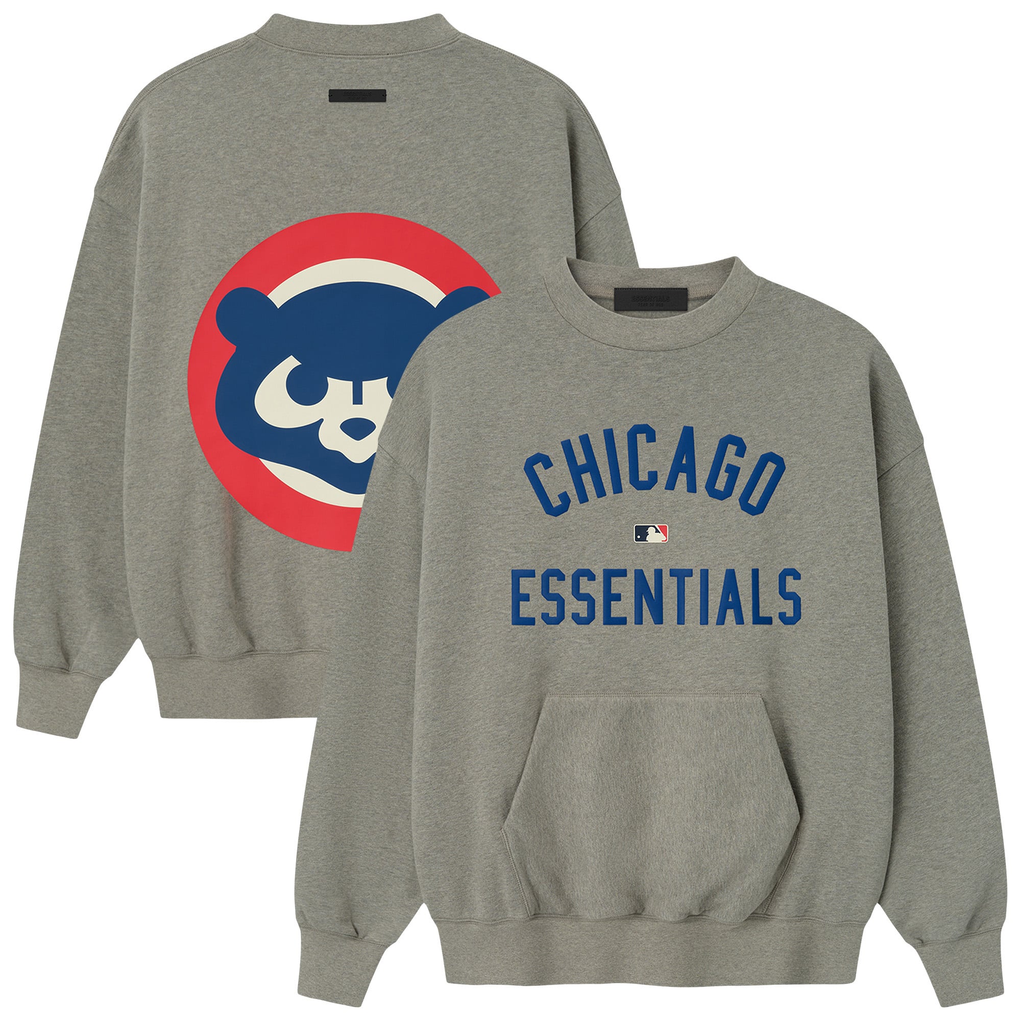 Maglia con cappuccio sportiva Fear Of God Essentials Chicago Cubs - Unisex