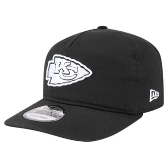 Men's New Era  Black/White Kansas City Chiefs 19TWENTY Adjustable Hat