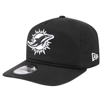 Men's New Era  Black/White Miami Dolphins 19TWENTY Adjustable Hat