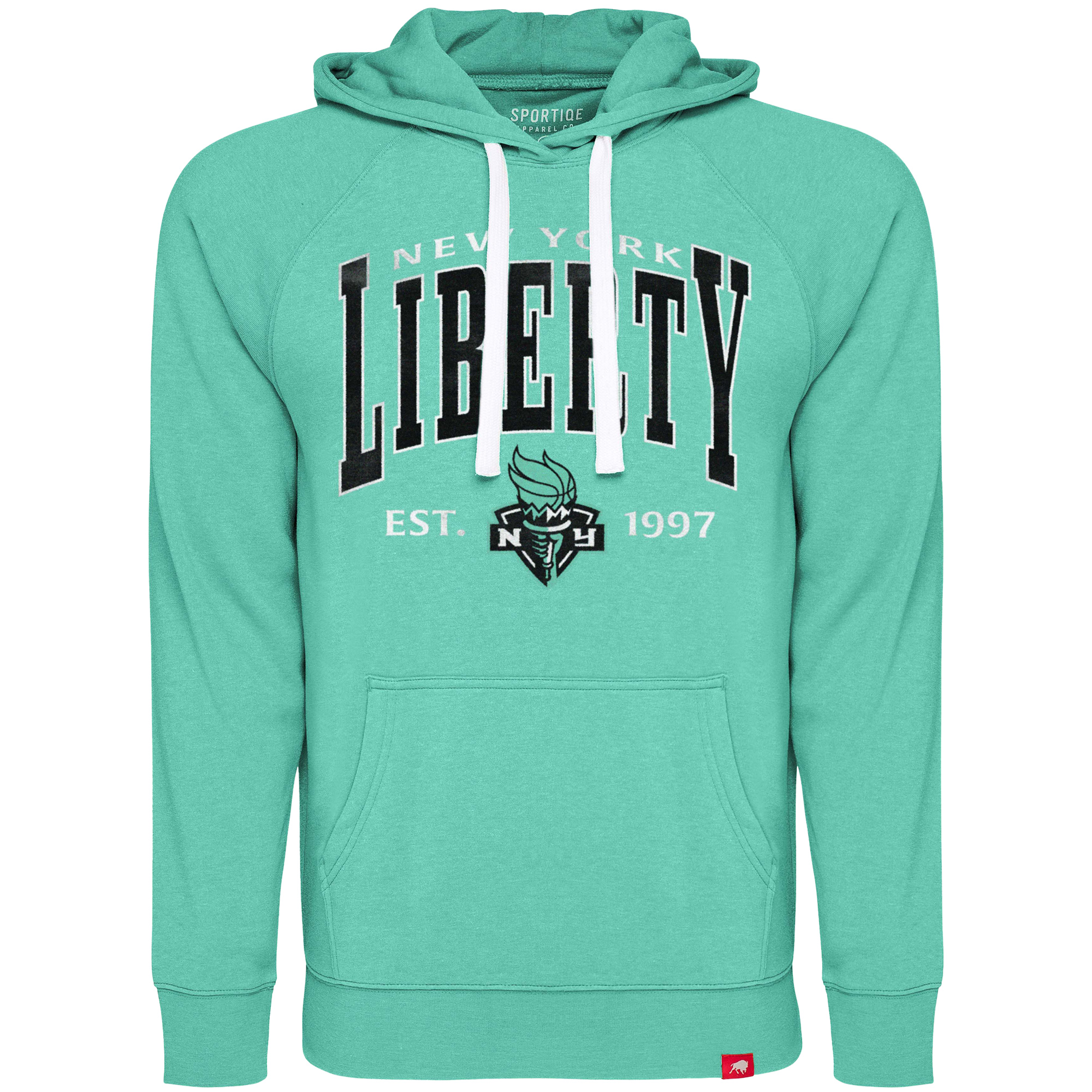 Unisex Sportiqe Mint New York Liberty Olsen Raglan Tri-Blend Pullover Hoodie Unisex Sportiqe Mint New York Liberty Olsen Raglan Tri-Blend Pullover Hoodie