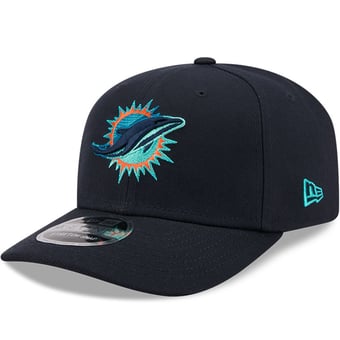 Men's New Era  Aqua Miami Dolphins Rivalries Collection Fan Pack 9SEVENTY Adjustable Hat