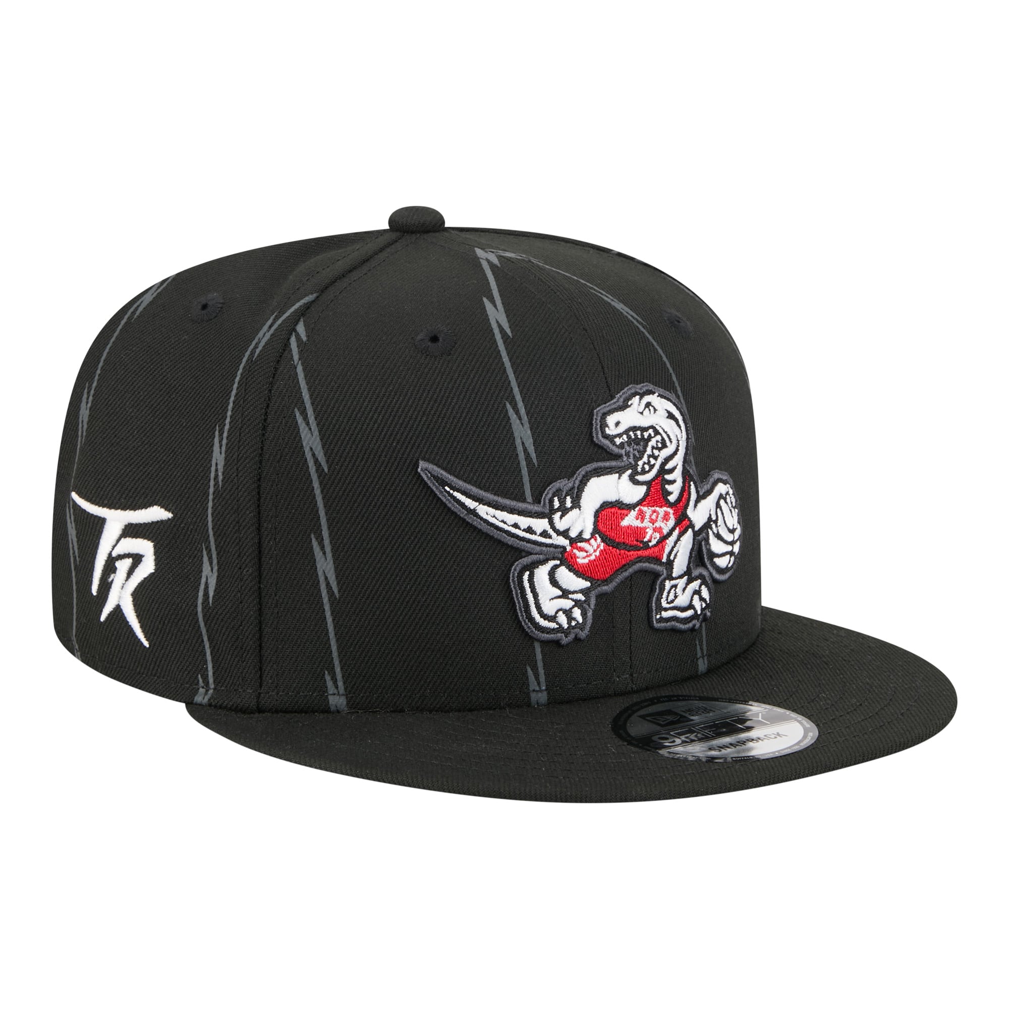 Men's New Era  Black Toronto Raptors City Edition 9FIFTY Snapback Hat