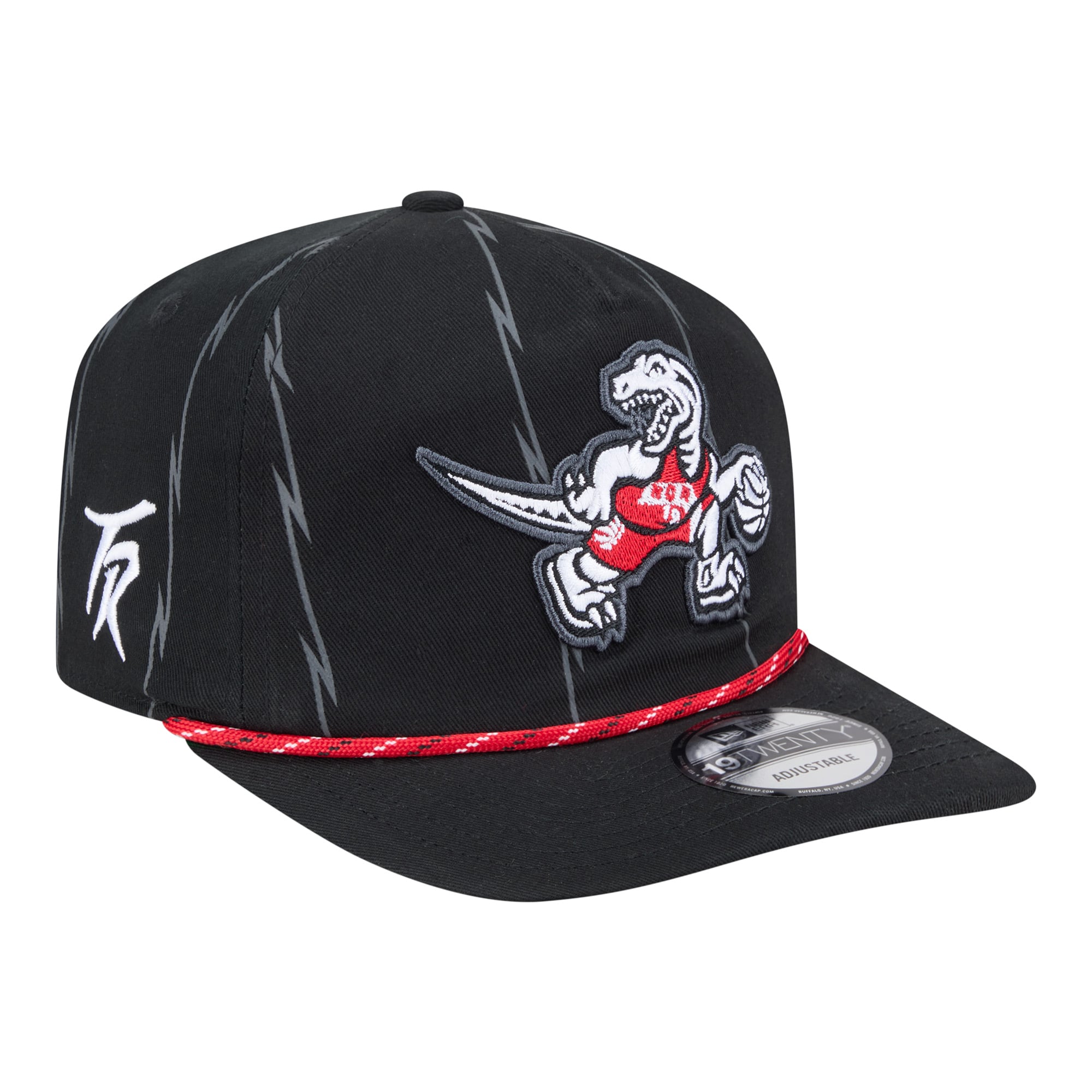 Men's New Era  Black Toronto Raptors City Edition 19TWENTY Adjustable Hat