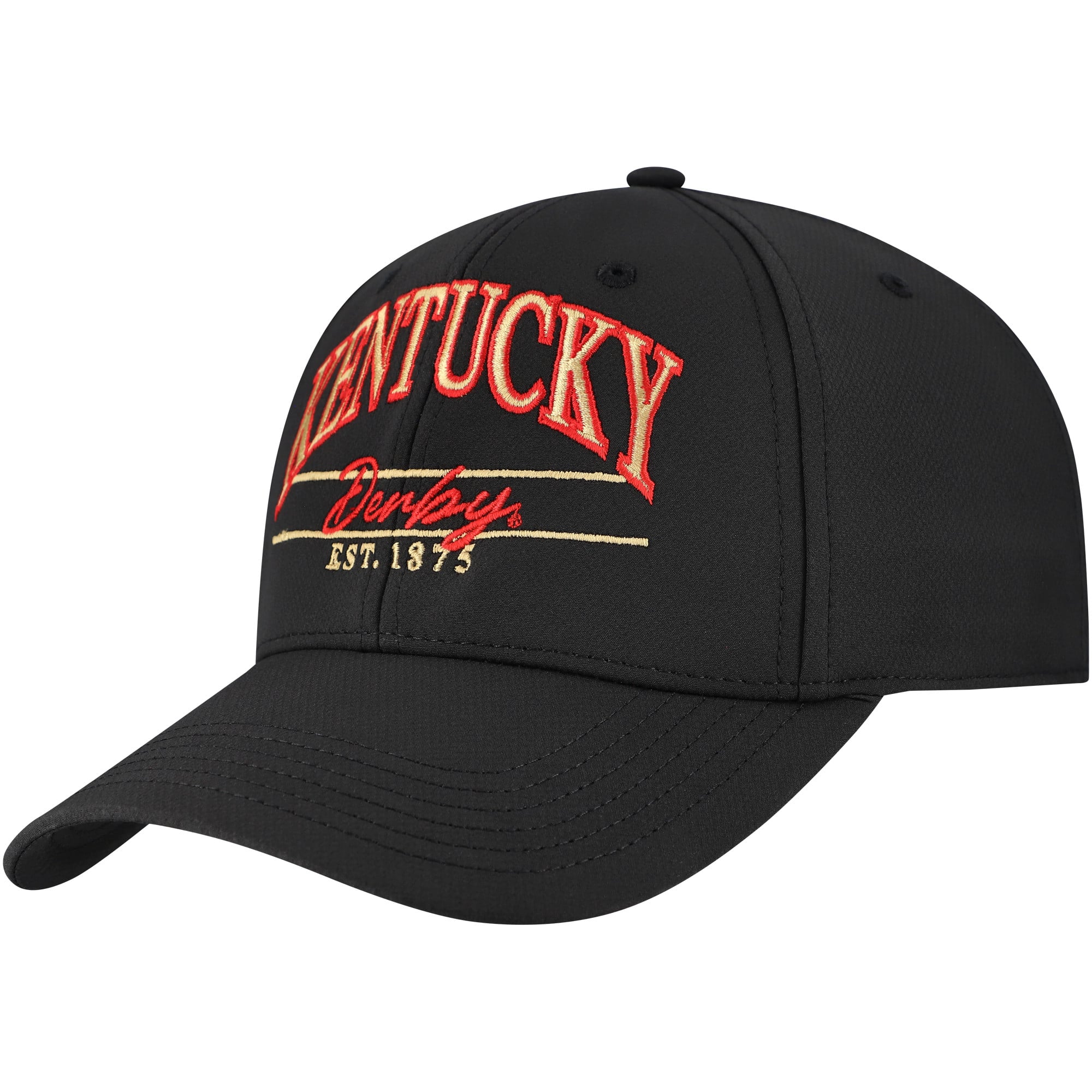Men's Ahead  Black Kentucky Derby Stratus Adjustable Hat