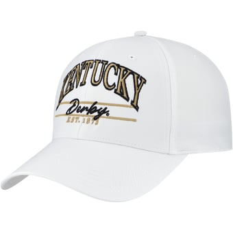 Men's Ahead  White Kentucky Derby Stratus Adjustable Hat