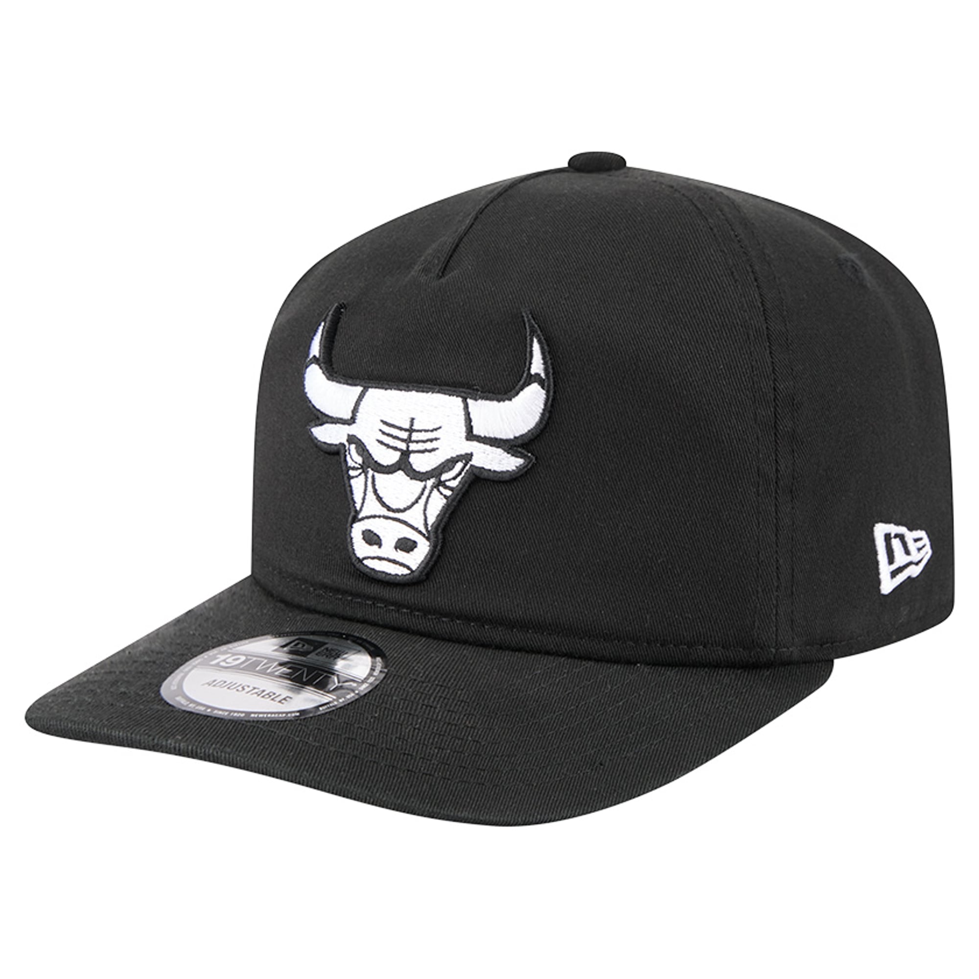 Men's New Era Black Chicago Bulls Quickstrike 19TWENTY Adjustable Hat