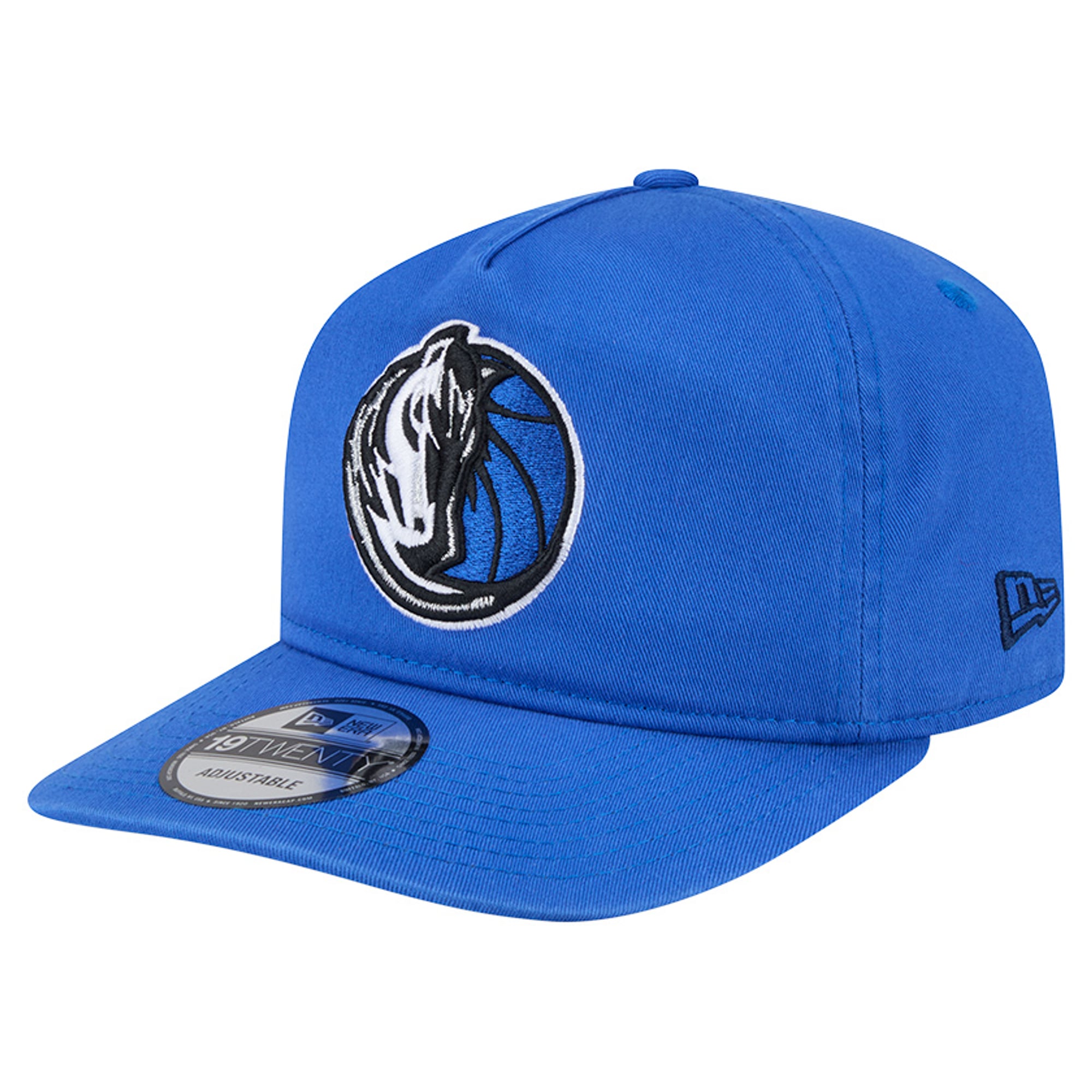 Men's New Era  Blue Dallas Mavericks Cotton 19TWENTY Adjustable Hat