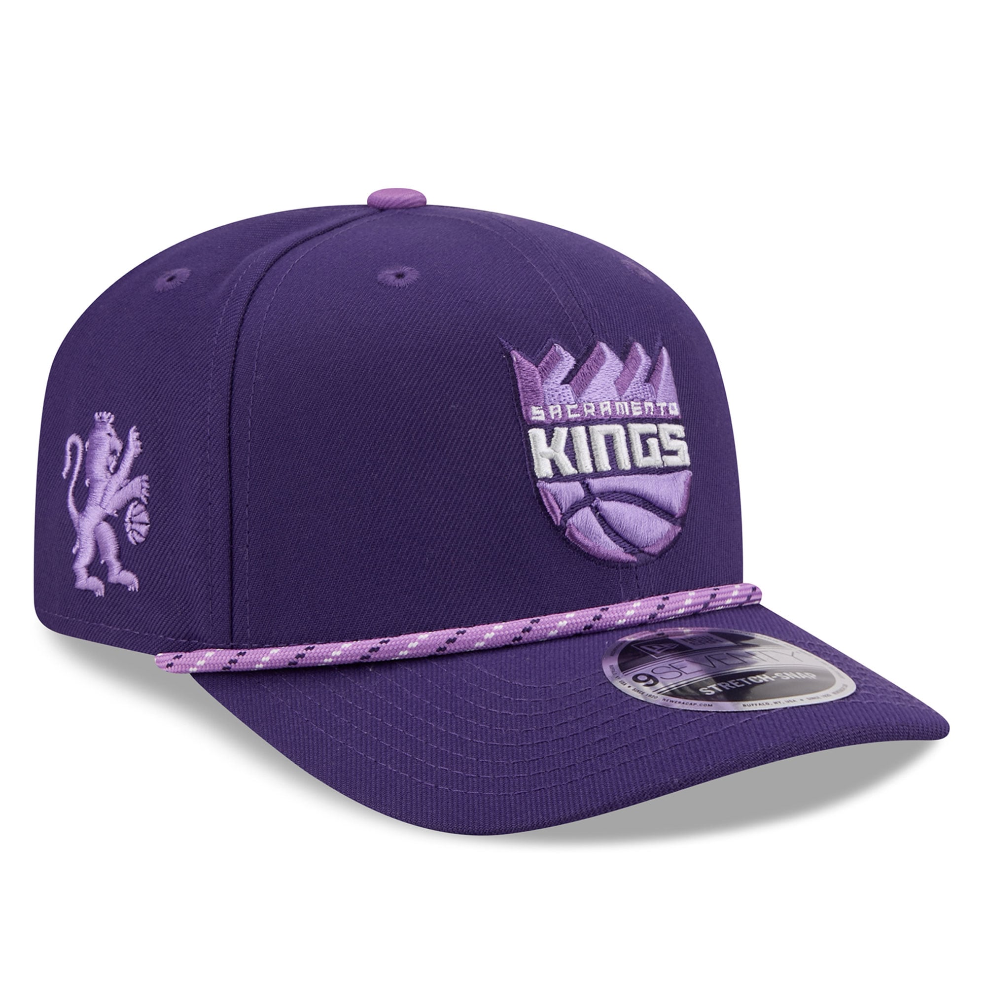 Men's New Era Purple Sacramento Kings 2025/26 City Edition 9SEVENTY Adjustable Hat