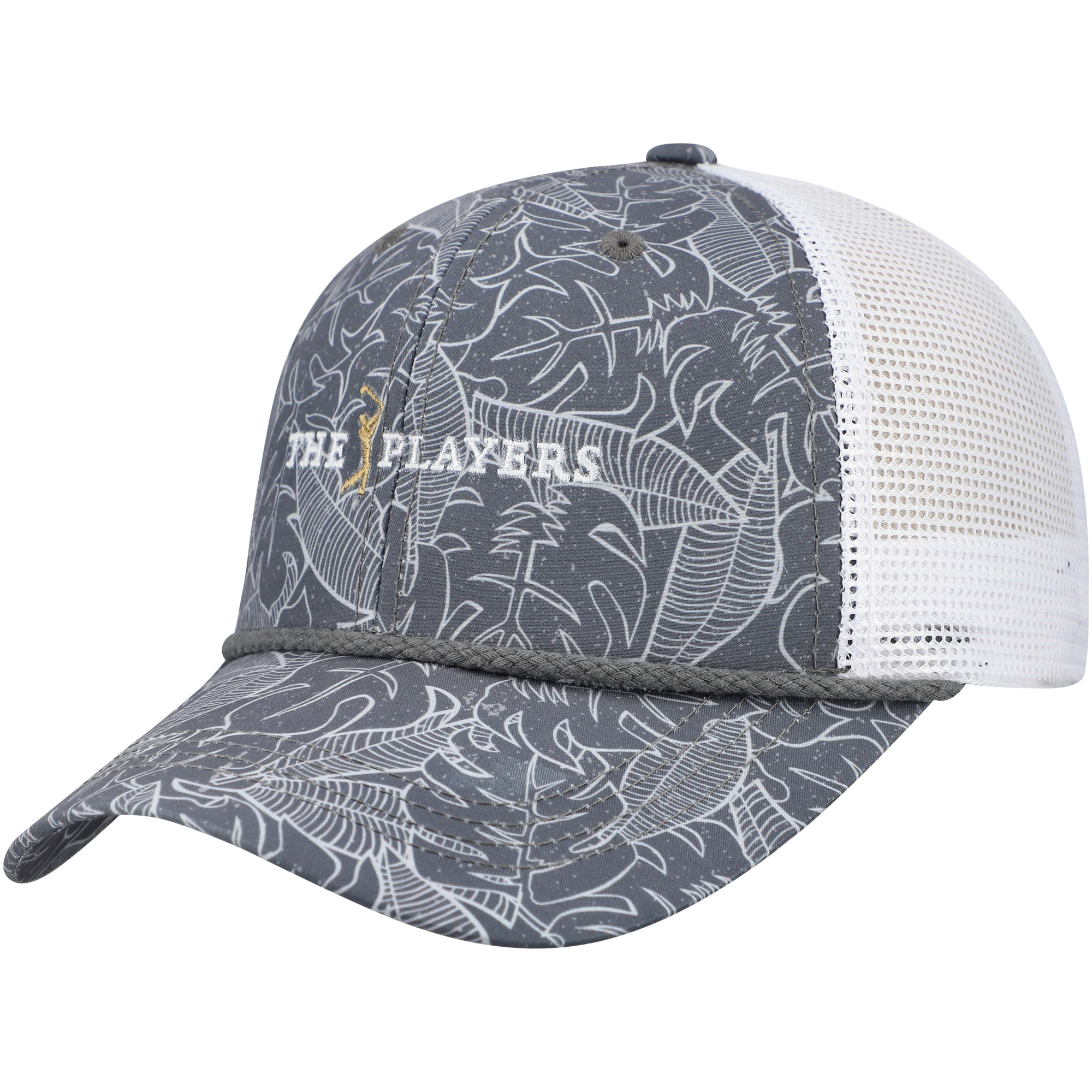 Men's Ahead  Gray THE PLAYERS Bali Rope Adjustable Hat