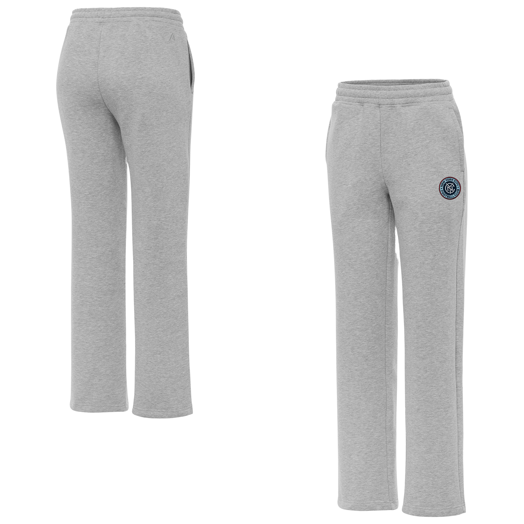 Women’s Antigua Heather Gray New York City FC Victory Sweatpants Women’s Antigua Heather Gray New York City FC Victory Sweatpants