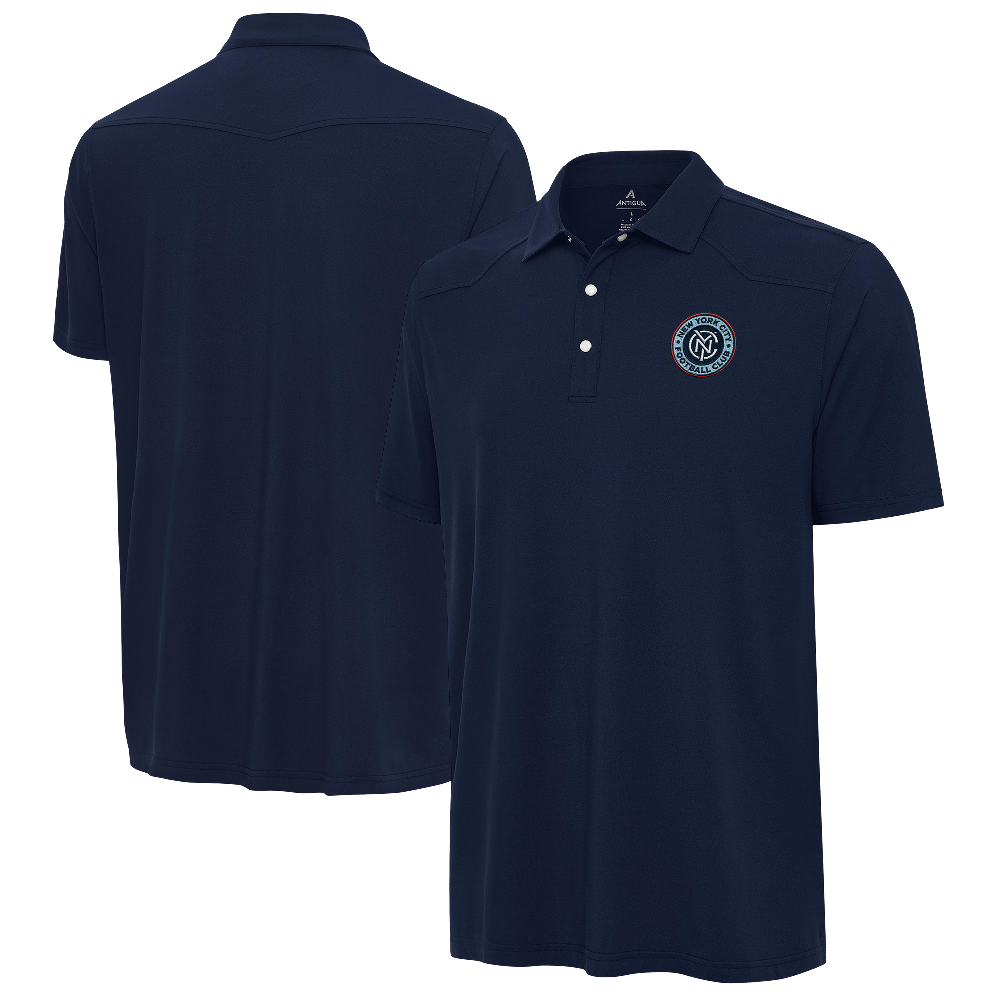 Men’s Antigua Navy New York City FC Western Polo Men’s Antigua Navy New York City FC Western Polo