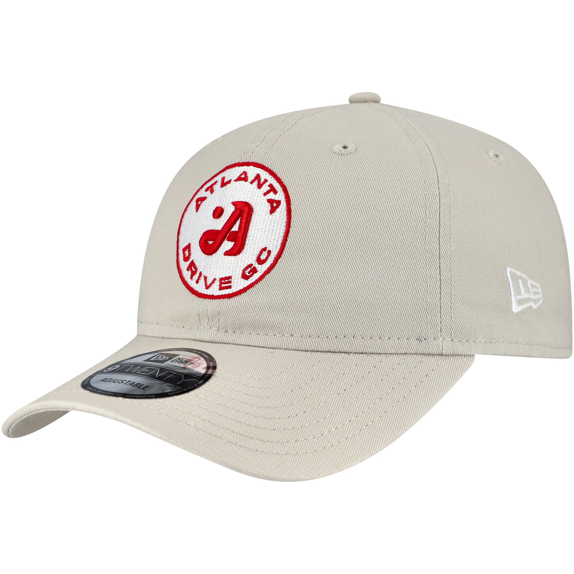 Men's New Era  Tan Atlanta Drive GC TGL Team 9TWENTY Adjustable Hat