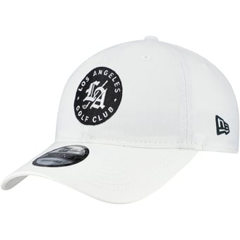 Men's New Era  White Los Angeles Golf Club TGL Team 9TWENTY Adjustable Hat