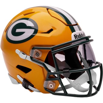 Green Bay Packers Riddell Speed Flex Mid-Size Helmet