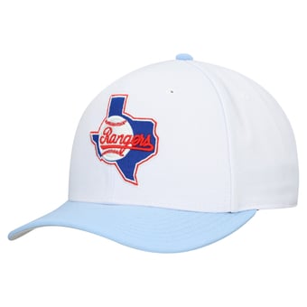 Unisex Mitchell & Ness  Gray Texas Rangers Basic Coop Pro Adjustable Hat